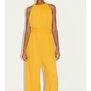 Nwt zara flowy jumpsuit  with belt